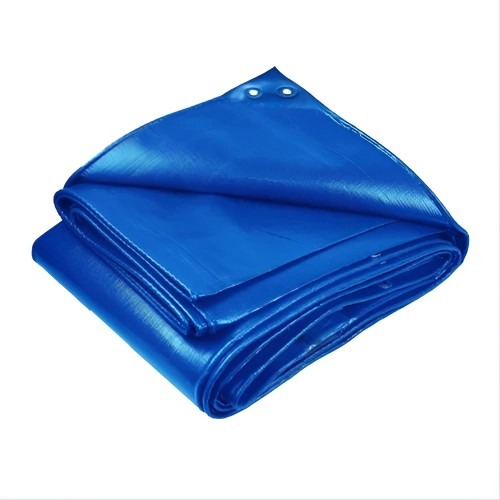 HDPE / PP Tarpaulin - Blue Folded Sheet