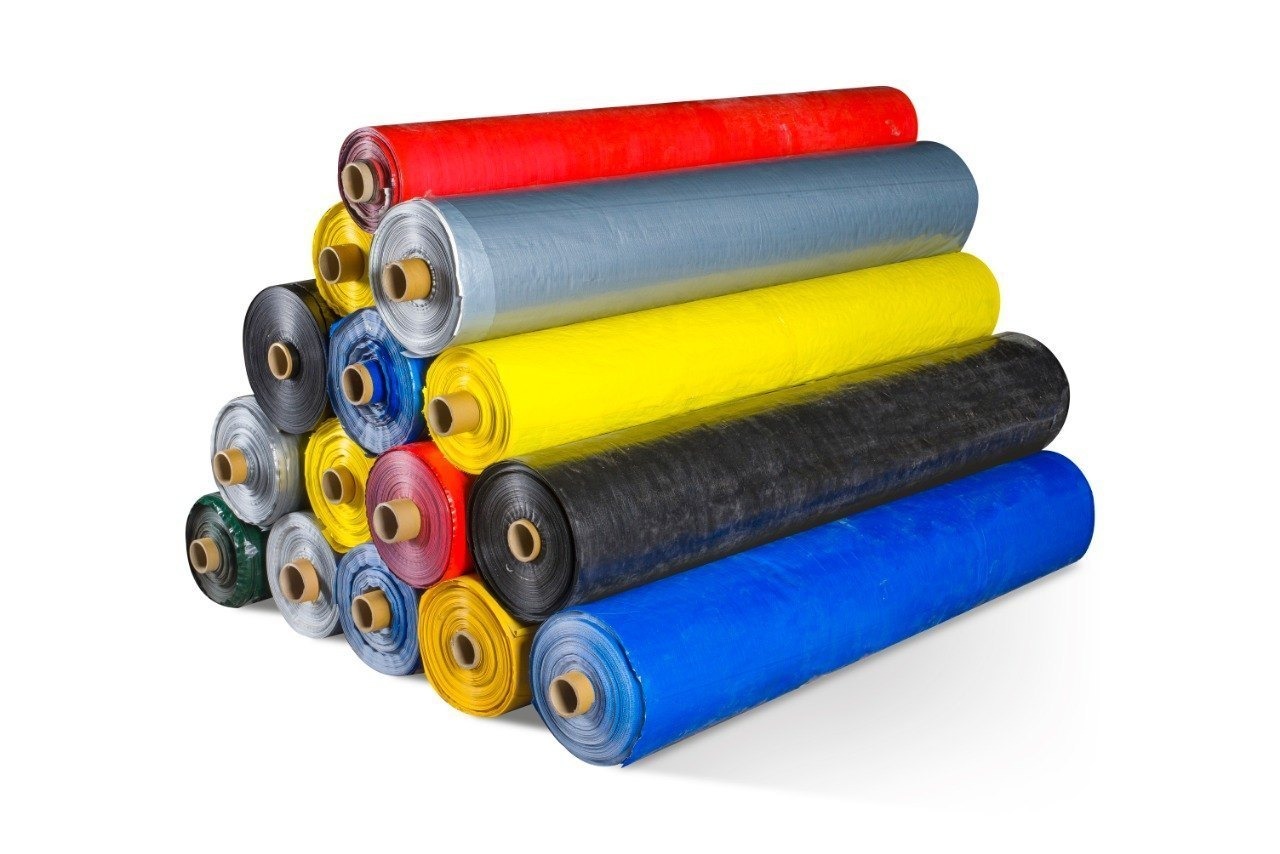 Multi-Color Tarpaulin Rolls